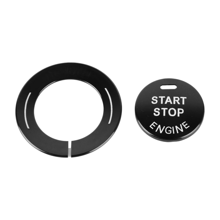 Car Engine Start Key Push Button Ring Trim Sticker for Infiniti (Black) - Decoration Rings by PMC TechLife | Online Shopping South Africa | PMC TechLife | Buy Now Pay Later Mobicred