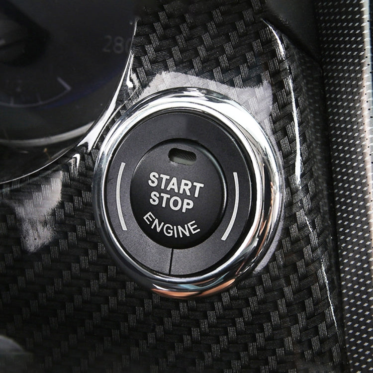 Car Engine Start Key Push Button Ring Trim Sticker for Infiniti (Black) - Decoration Rings by PMC TechLife | Online Shopping South Africa | PMC TechLife | Buy Now Pay Later Mobicred