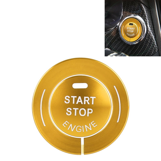 Car Engine Start Key Push Button Ring Trim Sticker for Infiniti (Gold) - Decoration Rings by PMC Jewellery | Online Shopping South Africa | PMC Jewellery | Buy Now Pay Later Mobicred