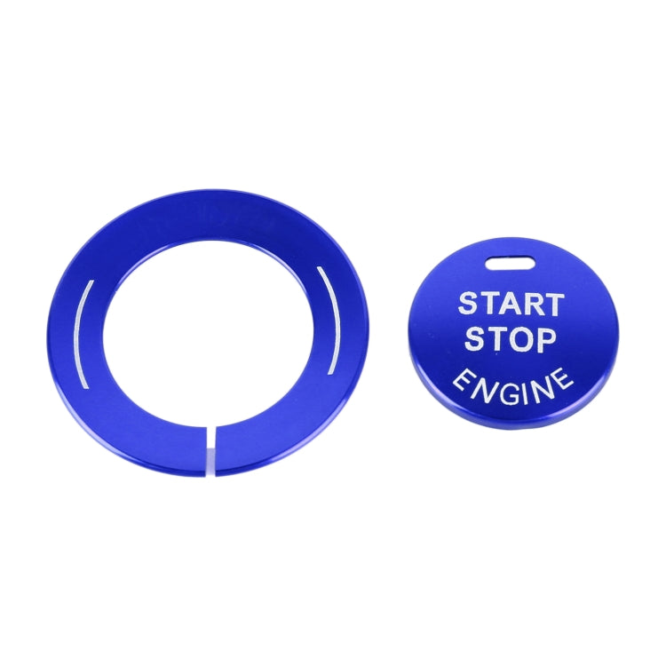 Car Engine Start Key Push Button Ring Trim Sticker for Infiniti (Blue) - Decoration Rings by PMC TechLife | Online Shopping South Africa | PMC TechLife | Buy Now Pay Later Mobicred