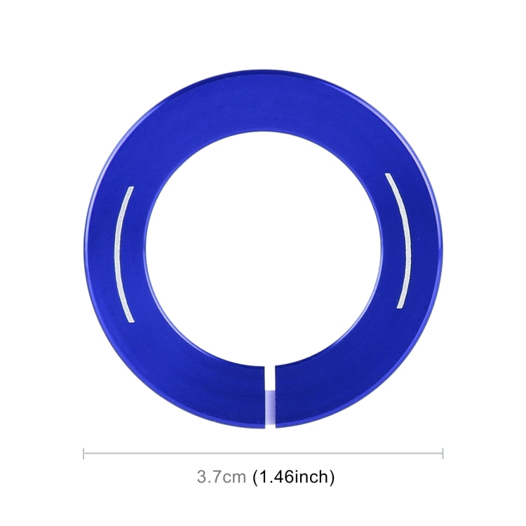 Car Engine Start Key Push Button Ring Trim Sticker for Infiniti (Blue) - Decoration Rings by PMC TechLife | Online Shopping South Africa | PMC TechLife | Buy Now Pay Later Mobicred