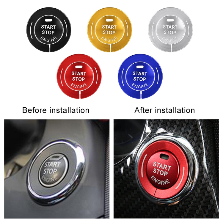 Car Engine Start Key Push Button Ring Trim Sticker for Infiniti (Black) - Decoration Rings by PMC TechLife | Online Shopping South Africa | PMC TechLife | Buy Now Pay Later Mobicred