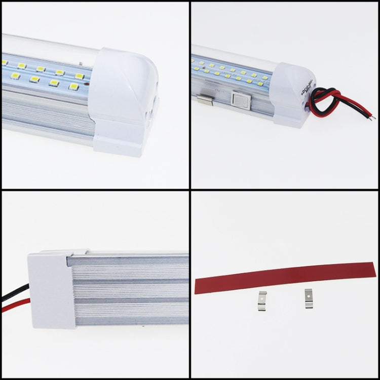 2 PCS ZS-3332 12-85V High Bright 72LEDs RV Dome Light Cabin Light Bar - Dome Lights by PMC TechLife | Online Shopping South Africa | PMC TechLife | Buy Now Pay Later Mobicred