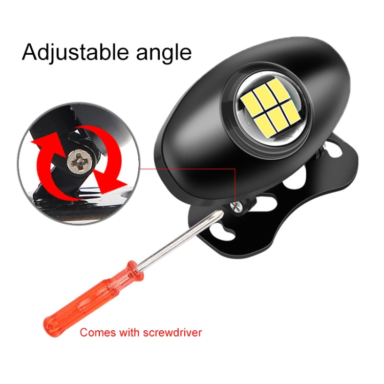 Car Adjustable LED Super Bright Flashing Reversing Light (Black) - Warning Lights by PMC Jewellery | Online Shopping South Africa | PMC Jewellery | Buy Now Pay Later Mobicred