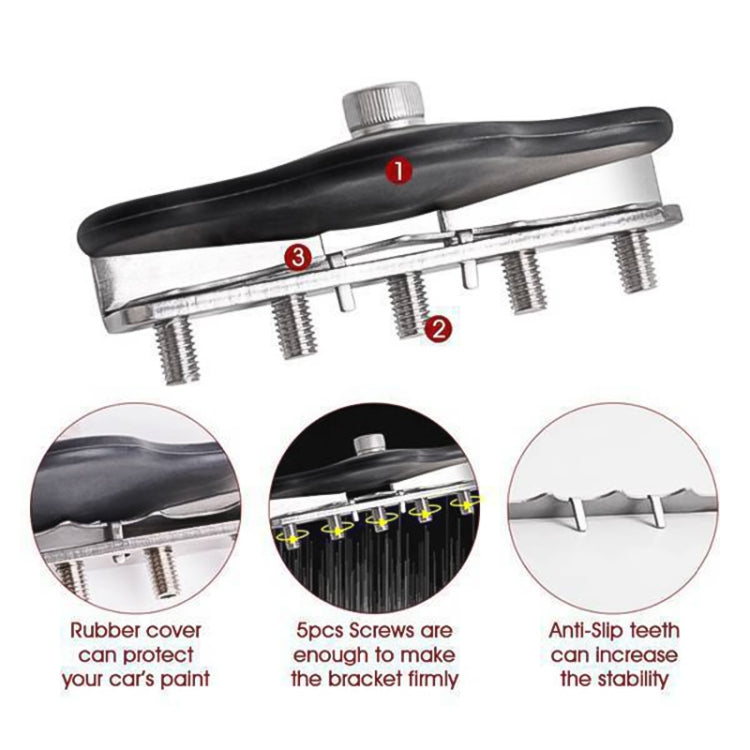 Y-005 Pair Universal LED Strip Light Mounting Bracket - free shipping - PMC TechLife - Order now!