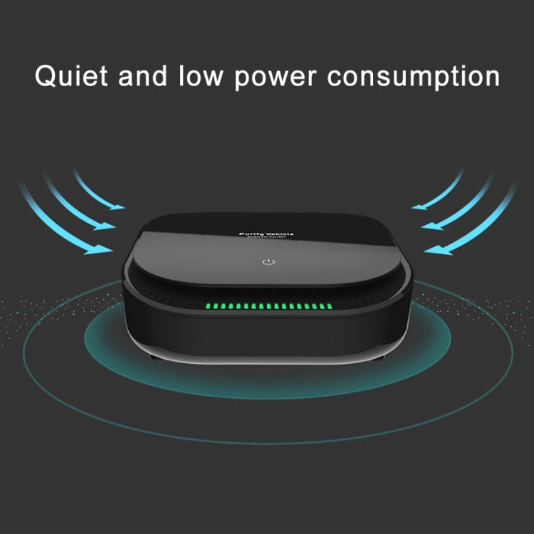 XJ-008 Car Negative Ion USB Air Purifier, Basic Version (Black) - Air Purifier by PMC TechLife | Online Shopping South Africa | PMC TechLife | Buy Now Pay Later Mobicred