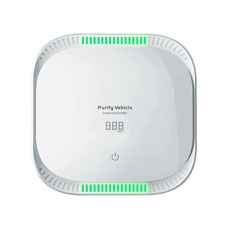 XJ-008 Car Negative Ion USB Air Purifier, Smart Version (White) - Air Purifier by PMC TechLife | Online Shopping South Africa | PMC TechLife | Buy Now Pay Later Mobicred