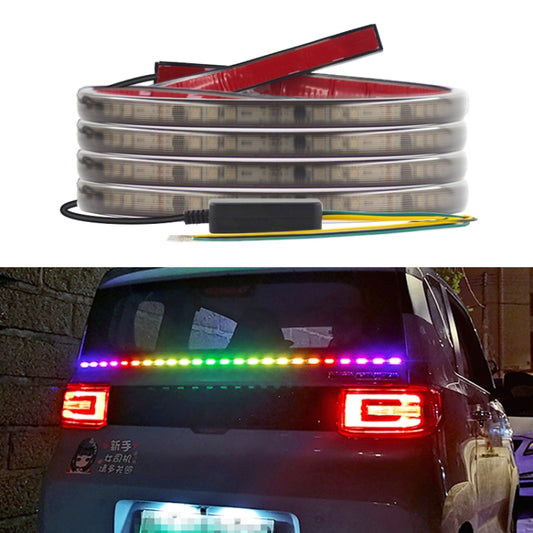 S20-200CM 200cm DC12V-24V Car Rear LED RGB Daytime Running Lights Strip Colorful Lamp - Running Lights by PMC Jewellery | Online Shopping South Africa | PMC Jewellery | Buy Now Pay Later Mobicred