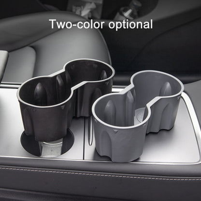 SHUNWEI SD-1054 Car Water Cup Holder for Tesla Model 3 / Y 2021-2022(Grey) - Car Drink Holders by SHUNWEI | Online Shopping South Africa | PMC Jewellery