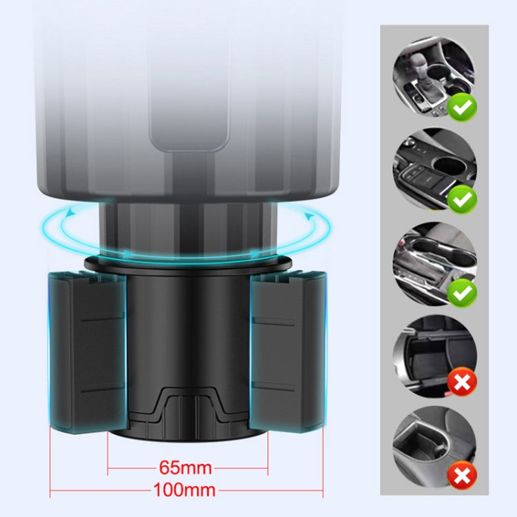 Car Cup Mouth Conversion Large Water Cup Holder - Car Drink Holders by PMC TechLife | Online Shopping South Africa | PMC TechLife | Buy Now Pay Later Mobicred