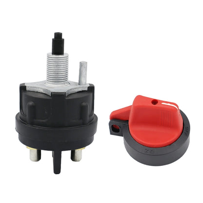 12V 300A Car Selector Isolator Disconnect Rotary Switch Cut (Red) - Car Switches by PMC Jewellery | Online Shopping South Africa | PMC Jewellery | Buy Now Pay Later Mobicred