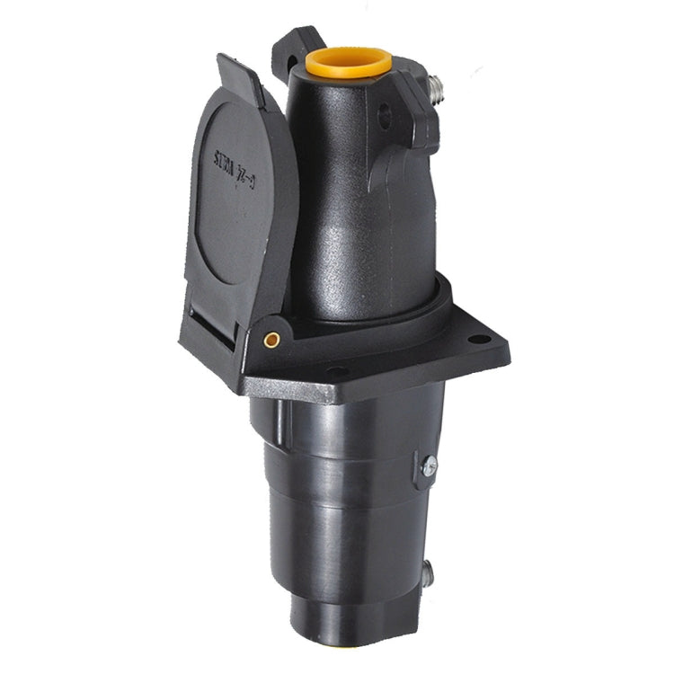 7-PIN 12V Trailer Plug American Flat Blade Connector Adapter - Terminal connectors by PMC Jewellery | Online Shopping South Africa | PMC Jewellery | Buy Now Pay Later Mobicred
