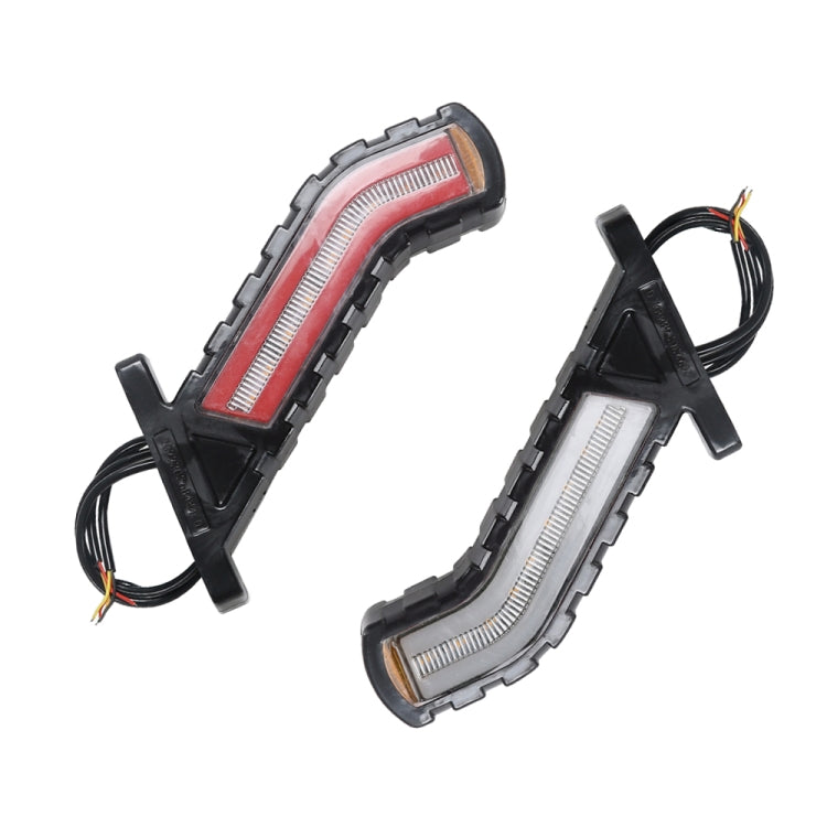 2 PCS MK-138 Truck LED Tail Light Running Water Tricolor Side Marker Light - Running Lights by PMC TechLife | Online Shopping South Africa | PMC TechLife | Buy Now Pay Later Mobicred