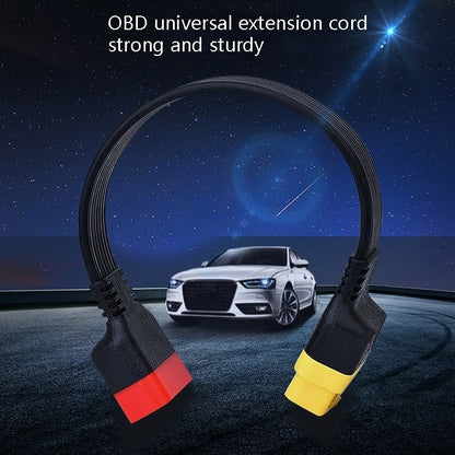 SF62 60cm Car Detector OBD Extension Line Car Computer Conversion Plug Male to Female Adapter Cable - Cables & Connectors by PMC Jewellery | Online Shopping South Africa | PMC Jewellery | Buy Now Pay Later Mobicred