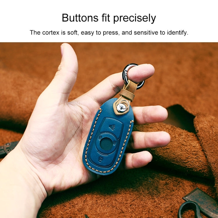 For Buick Car Cowhide Leather Key Protective Cover Key Case, Four Keys Version (Black) - free shipping - PMC TechLife - Order now!