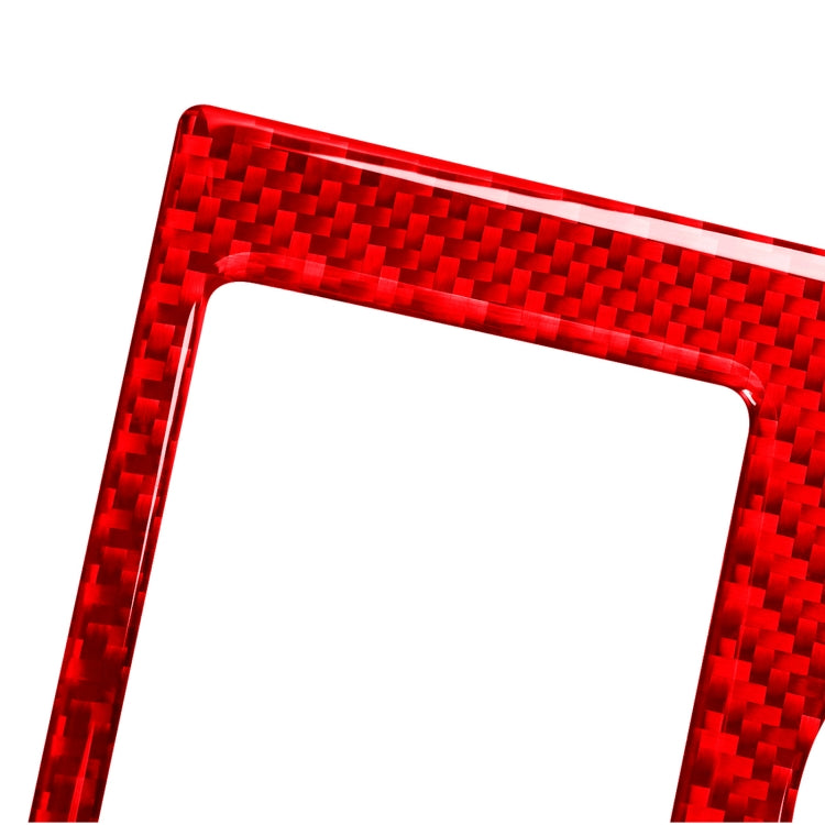 For Honda CRV 2007-2011 Carbon Fiber Car Water Cup Holder Panel Decorative Sticker, Right Drive (Red) - free shipping - PMC TechLife - Order now!