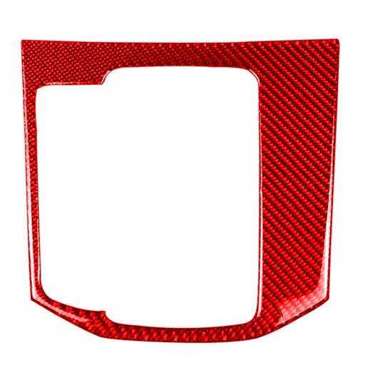 Car Carbon Fiber Gear Panel Decorative Sticker for Mazda CX-5 2017-2018, Left Drive (Red) - Car Interior Mouldings by PMC Jewellery | Online Shopping South Africa | PMC Jewellery | Buy Now Pay Later Mobicred