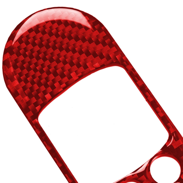 Car Carbon Fiber Lifting Panel Decorative Sticker for BMW Mini F56, Left Drive (Red) - Car Interior Mouldings by PMC TechLife | Online Shopping South Africa | PMC TechLife | Buy Now Pay Later Mobicred