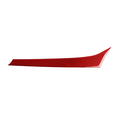 Carbon Fiber Car Dashboard Strip Decorative Sticker for Alfa Romeo Giulia 2017-2019,Right Drive (Red) - Car Interior Mouldings by PMC Jewellery | Online Shopping South Africa | PMC Jewellery | Buy Now Pay Later Mobicred