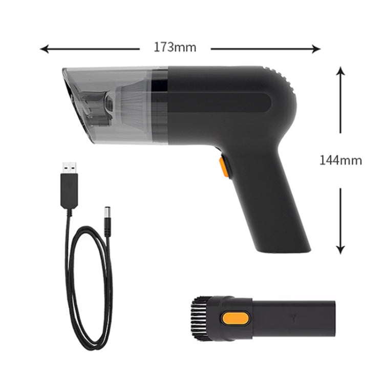Car Portable Handheld Powerful Vacuum Cleaner Style: Wireless (Black) - Vacuum Cleaner by PMC TechLife | Online Shopping South Africa | PMC TechLife | Buy Now Pay Later Mobicred