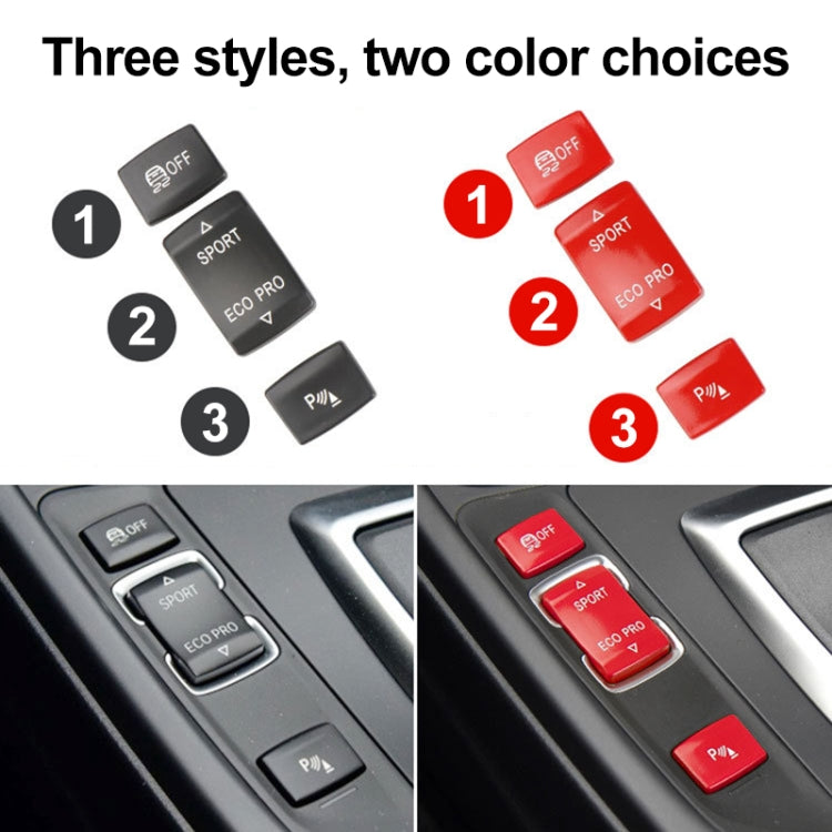 For BMW 3 Series Left Driving Car Central Control Multi-function Radar Button 6131 9252 912(Black) - free shipping - PMC TechLife - Order now!