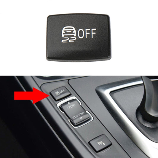 For BMW 3 Series Left Driving Car Central Control Multi-function ESP Button 6131 9252 912(Black) - Car Switches by PMC Jewellery | Online Shopping South Africa | PMC Jewellery