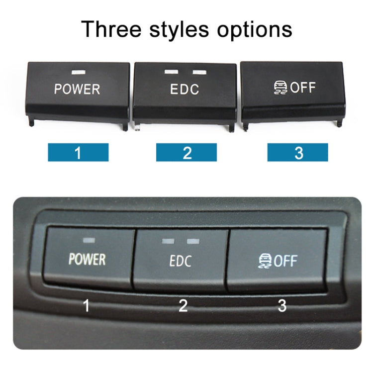 For BMW 3 Series E93 2005-2012 Car Central Control Multi-function Button No.3 6131 7841 136 - Car Switches by PMC Jewellery | Online Shopping South Africa | PMC Jewellery | Buy Now Pay Later Mobicred