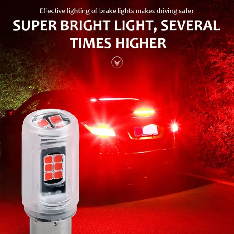 2pcs 1156 DC12V / 2.16W / 0.18A / 480LM Car LED Turn Signal Light(Yellow Light) - Arrow Turn Lights by PMC TechLife | Online Shopping South Africa | PMC TechLife | Buy Now Pay Later Mobicred