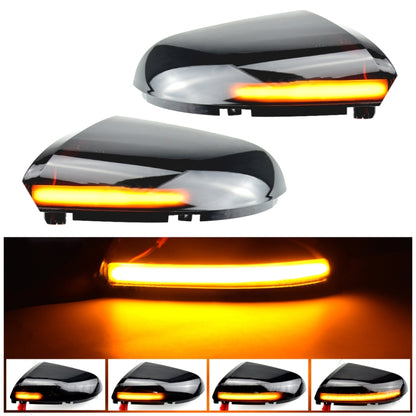 1 Pair For Dodge Ram 1500 2009-2018 Car Dynamic LED Turn Signal Light Rearview Mirror Flasher Water Blinker (Transparent Black) - Arrow Turn Lights by PMC Jewellery | Online Shopping South Africa | PMC Jewellery | Buy Now Pay Later Mobicred