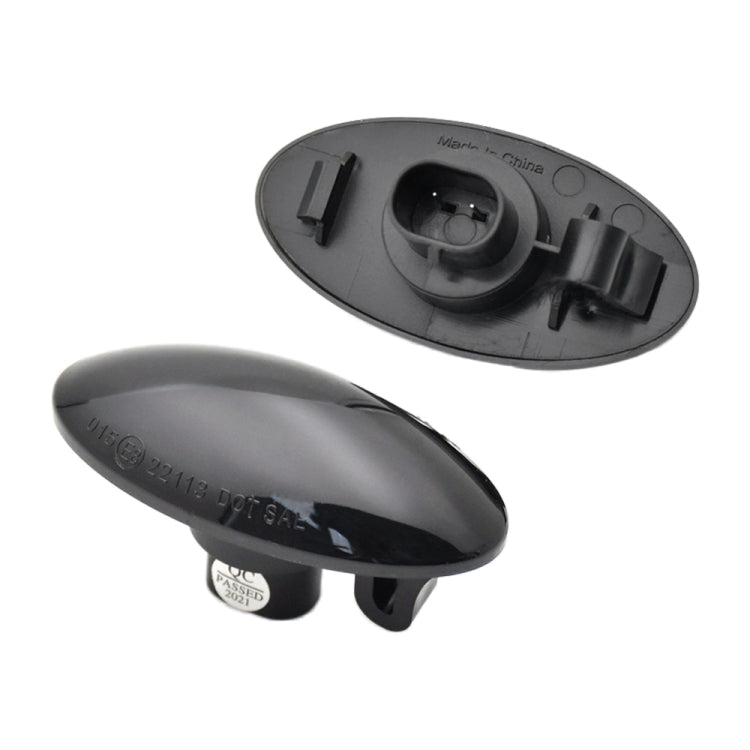 2pcs For Suzuki Grand Vitara JT 2005-2012 Car Dynamic LED Fender Side Light (Transparent Black) - Arrow Turn Lights by PMC TechLife | Online Shopping South Africa | PMC TechLife | Buy Now Pay Later Mobicred