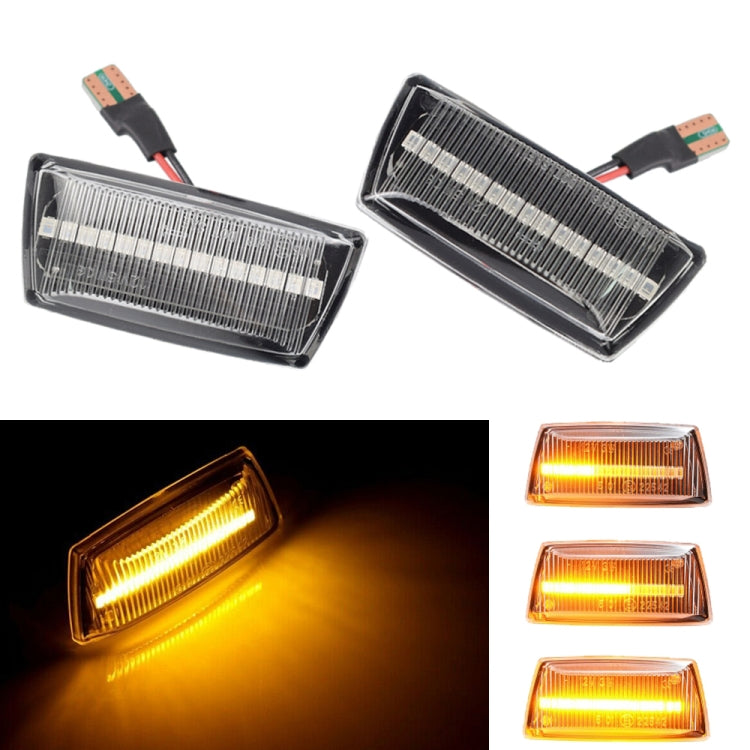 2pcs For Chevrolet Cruze 2009-2014 Car Dynamic LED Fender Side Light 1713423(Transparent) - free shipping - PMC TechLife - Order now!