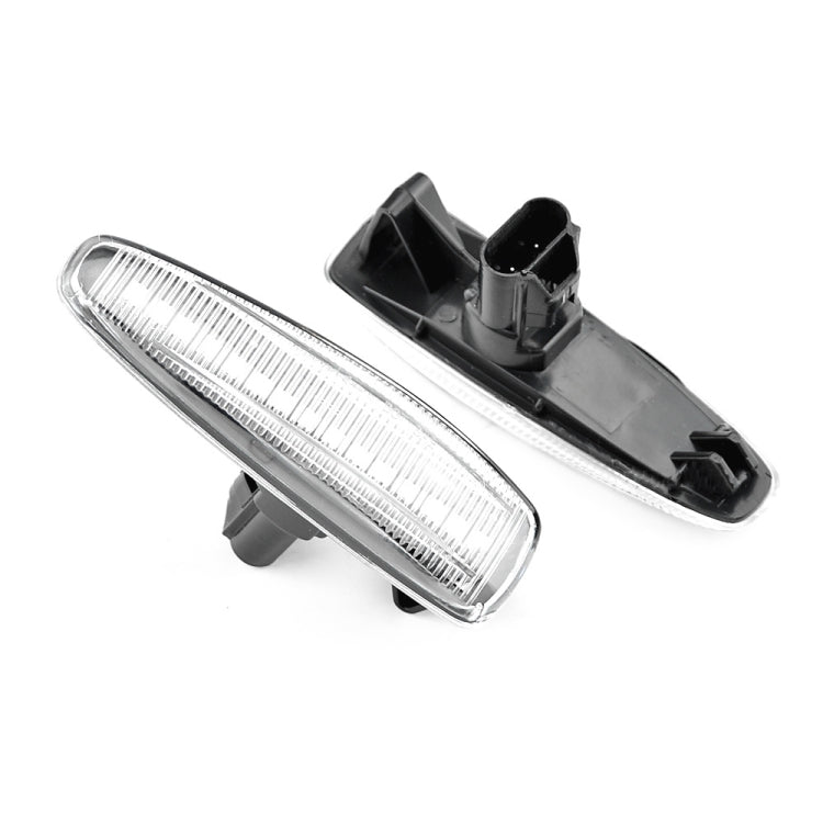 2pcs For Mitsubishi Lancer 2008-2018 Car Dynamic LED Fender Side Light (Transparent) - Arrow Turn Lights by PMC TechLife | Online Shopping South Africa | PMC TechLife | Buy Now Pay Later Mobicred