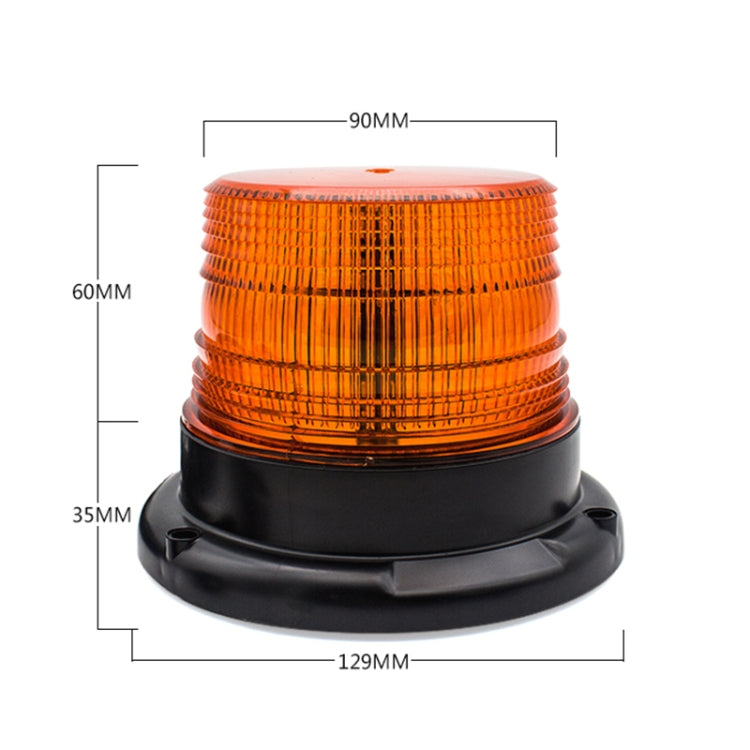School Bus Engineering Vehicle Safety Warning Light Rear-end Collision Yellow Signal Lamp (Red Light) - Warning Lights by PMC TechLife | Online Shopping South Africa | PMC TechLife | Buy Now Pay Later Mobicred