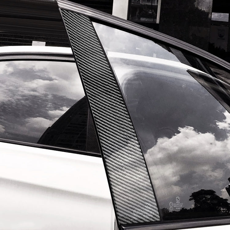 Car Carbon Fiber B Pillar Decorative Sticker for Audi Q5 2012-2018, Left and Right Drive Universal - Car Interior Mouldings by PMC TechLife | Online Shopping South Africa | PMC TechLife | Buy Now Pay Later Mobicred
