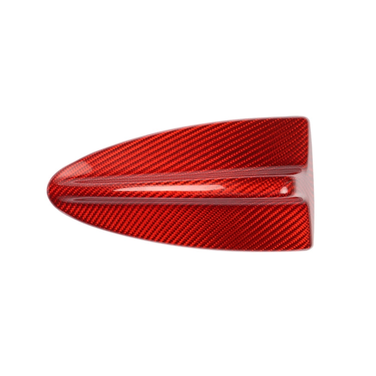 Car Carbon Fiber Antenna Decorative Cover for BMW E90, C Style (Red) - Aerials by PMC TechLife | Online Shopping South Africa | PMC TechLife | Buy Now Pay Later Mobicred