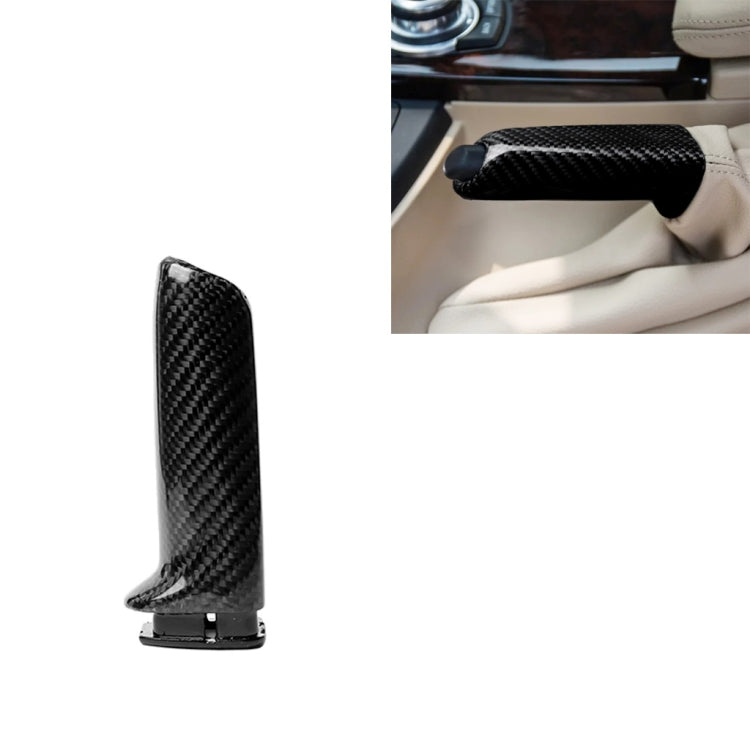 Car Carbon Fiber Handbrake Decorative Sticker for BMW, Right Drive - Car Interior Mouldings by PMC Jewellery | Online Shopping South Africa | PMC Jewellery | Buy Now Pay Later Mobicred