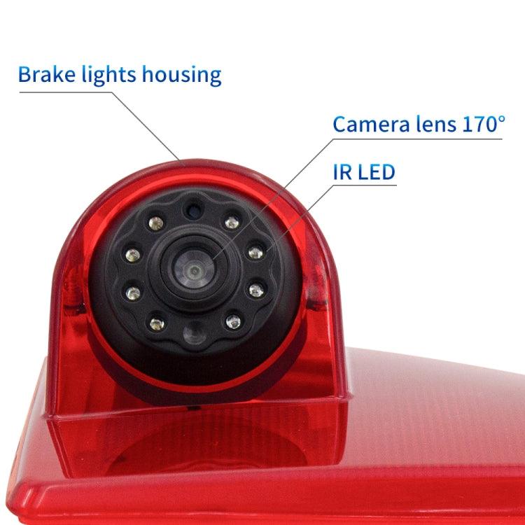 PZ462 Car Waterproof Brake Light View Camera for Renault / Nissan / Opel - Rear View Cameras by PMC TechLife | Online Shopping South Africa | PMC TechLife | Buy Now Pay Later Mobicred