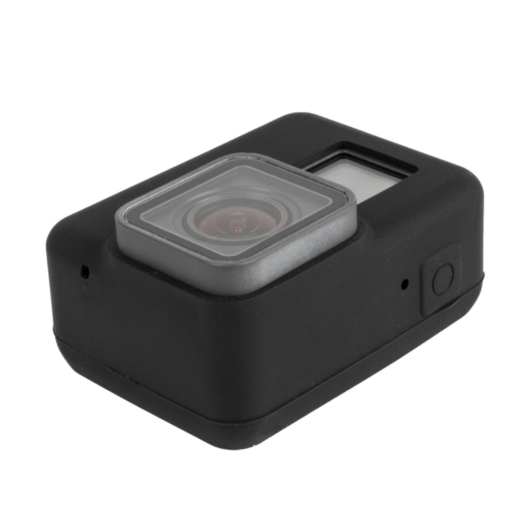 For GoPro HERO5 Silicone Housing Protective Case Cover Shell(Black) - Silicone Cases by PMC Jewellery | Online Shopping South Africa | PMC Jewellery | Buy Now Pay Later Mobicred