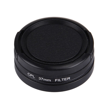 JUNESTAR for Xiaomi Xiaoyi Yi II 4K Sport Action Camera Proffesional 37mm CPL Filter + Lens Protective Cap - Lens Filter by JSR | Online Shopping South Africa | PMC Jewellery | Buy Now Pay Later Mobicred