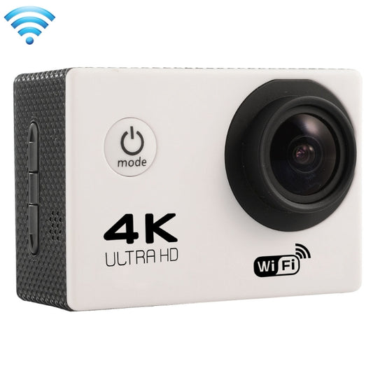 F60 2.0 inch Screen 170 Degrees Wide Angle WiFi Sport Action Camera Camcorder with Waterproof Housing Case, Support 64GB Micro SD Card(White) - Other Camera by PMC Jewellery | Online Shopping South Africa | PMC Jewellery | Buy Now Pay Later Mobicred