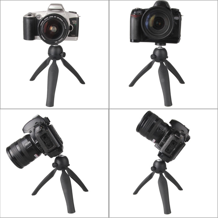 Multi-function Mini Tripod Holder Stand Mount for Mobile Phone / Digital Camera(Black) - free shipping - PMC TechLife - Order now!