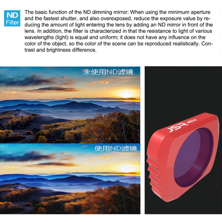 5 in 1  HD Slim ND8 & ND16 & ND32 & CPL & MCUV Lens Filter for DJI OSMO Pocket - Lens Accessories by JSR | Online Shopping South Africa | PMC TechLife | Buy Now Pay Later Mobicred