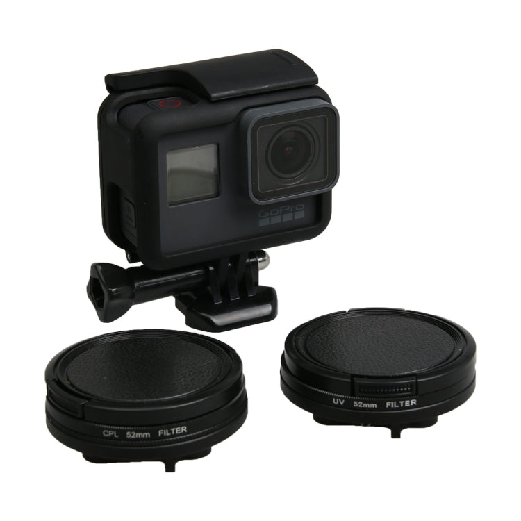 For GoPro HERO5 Proffesional 52mm Lens Filter(CPL Filter + Lens Protective Cap + Hex Spanner) & (UV Filter + Lens Protective Cap + Hex Spanner) - Lens Filter by PMC TechLife | Online Shopping South Africa | PMC TechLife | Buy Now Pay Later Mobicred