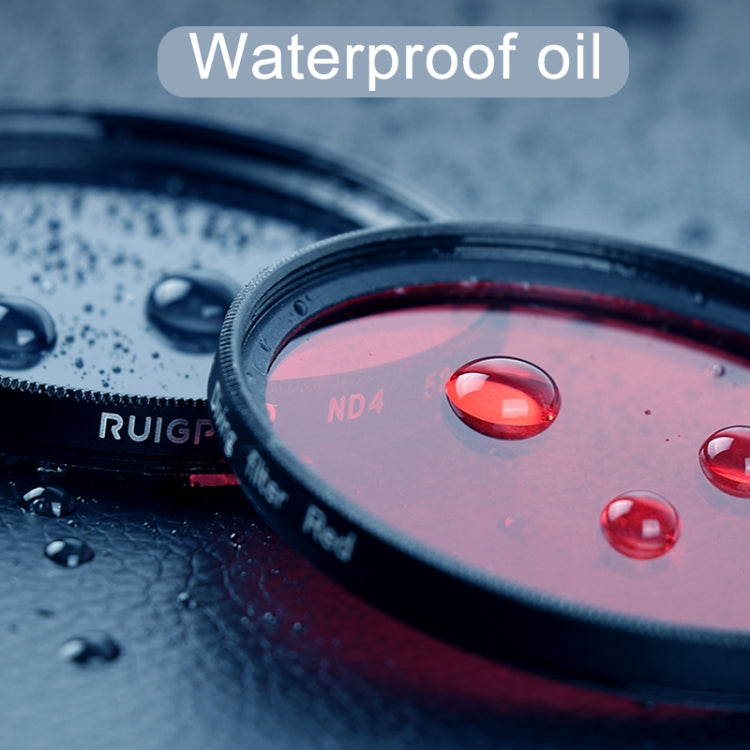 RUIGPRO for GoPro HERO 7/6 /5 Professional 52mm ND4 Lens Filter with Filter Adapter Ring & Lens Cap - Lens Filter by RUIGPRO | Online Shopping South Africa | PMC TechLife | Buy Now Pay Later Mobicred