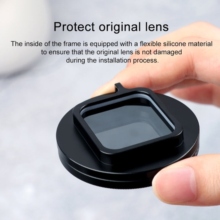 RUIGPRO for GoPro HERO10 Black / HERO9 Black Professional 52mm CPL Lens Filter with Filter Adapter Ring & Lens Cap - free shipping - PMC TechLife - Order now!