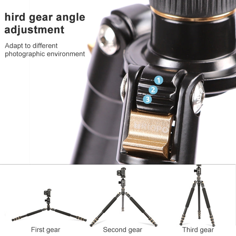 TRIOPO 554 Adjustable Portable  Aluminum Alloy Tripod with D-2A Ball Head for SLR Camera - free shipping - PMC TechLife - Order now!