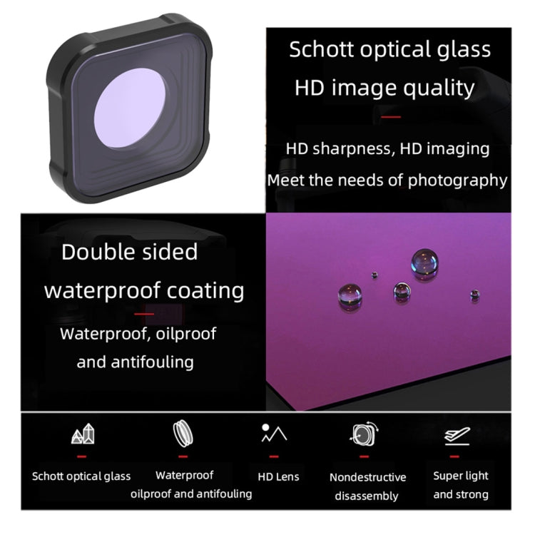 JSR KB Series Star Effect Lens Filter for GoPro HERO13 Black /12 Black /11 Black /10 Black /9 Black - Lens Filter by JSR | Online Shopping South Africa | PMC TechLife | Buy Now Pay Later Mobicred