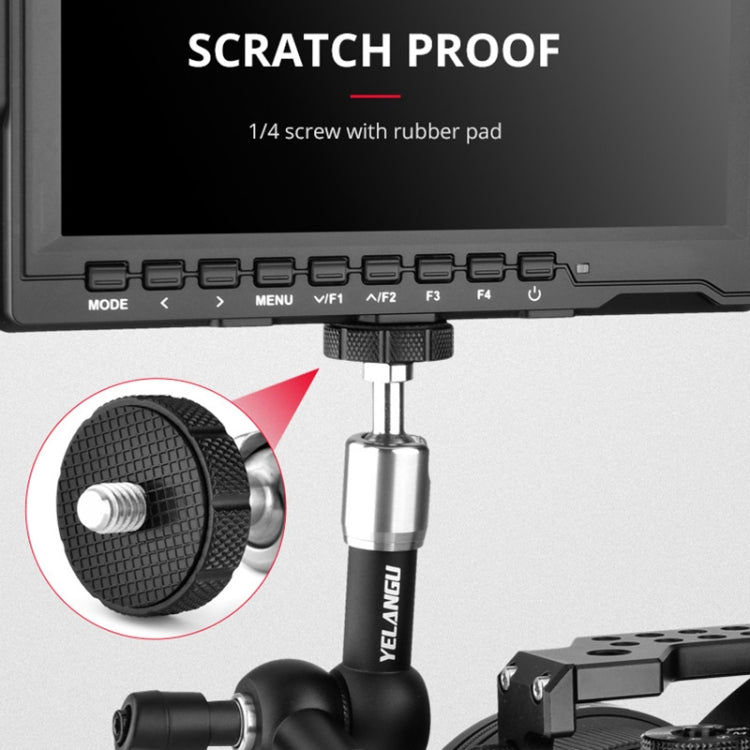 YELANGU 7 inch Adjustable Friction Articulating Magic Arm (Black) - free shipping - PMC TechLife - Order now!