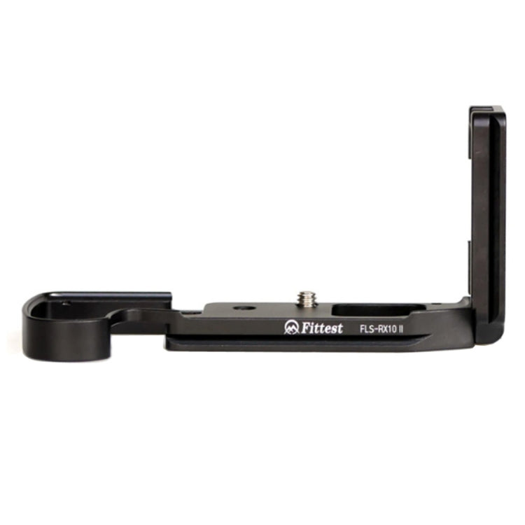 FITTEST FLS-RX10 II Vertical Shoot Quick Release L Plate Bracket Base Holder for Sony RX10M2 (Black) - free shipping - PMC TechLife - Order now!