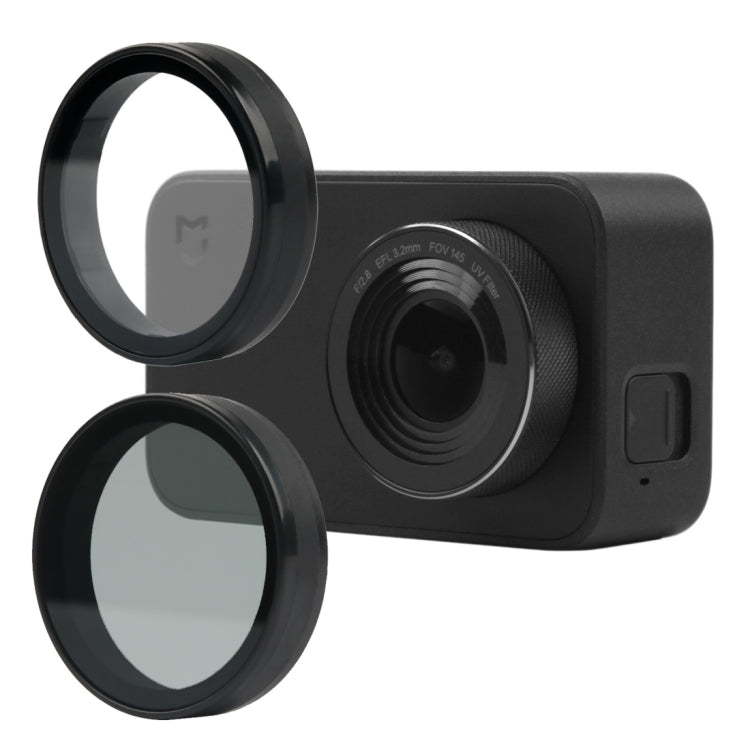 For Xiaomi Mijia Small Camera 38mm UV Protection + ND Dimmer Lens Filter(Black) - Lens Filter by PMC TechLife | Online Shopping South Africa | PMC TechLife | Buy Now Pay Later Mobicred